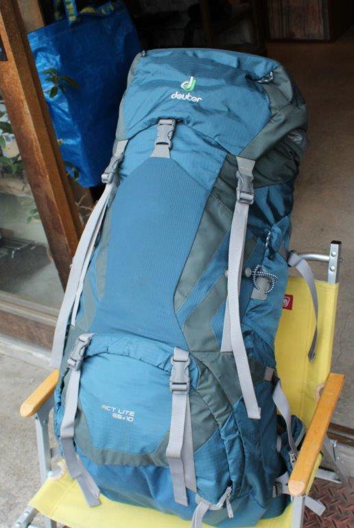 deuter ドイター＞ ACT LITE 65+10 ACTライト65+10 | 中古アウトドア