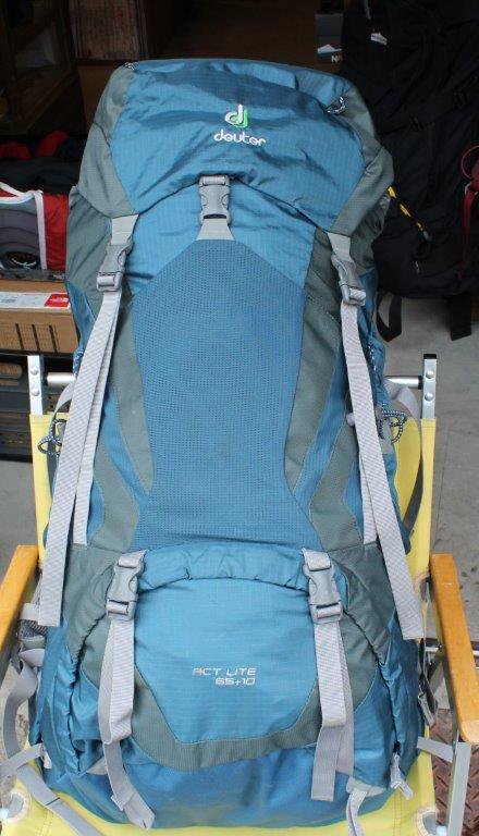 deuter ドイター＞ ACT LITE 65+10 ACTライト65+10 | 中古アウトドア