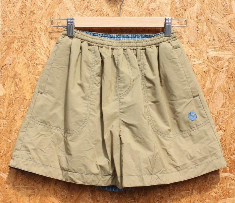 ＜Marmot　マーモット＞　W's SLOW MOUNTAIN RIVERSIBLE SHORT PANT　 ウィメンズスローマウンテンリバーシブルショートパンツ 【クリックポスト便】対応｜ 中古アウトドア用品・中古登山用品 買取・販売専門店 : maunga  (マウンガ)