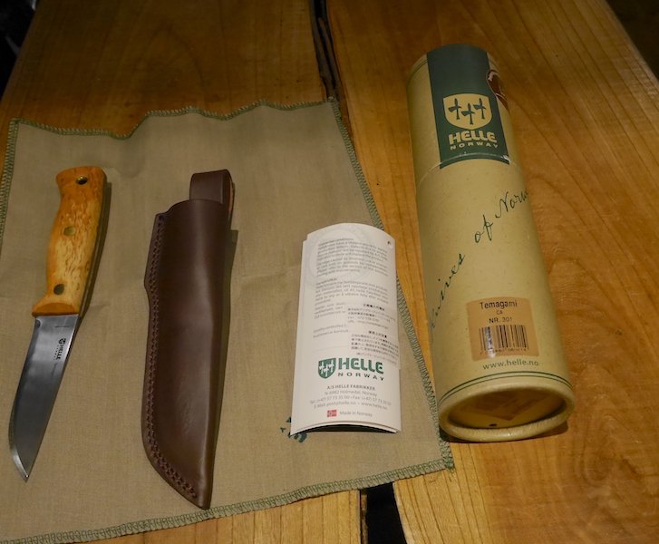 HELLE ヘレ＞ TEMAGAMI CA ヘレナイフ テマガミCA | 中古アウトドア用品・中古登山用品 買取・販売専門店 : maunga  (マウンガ)