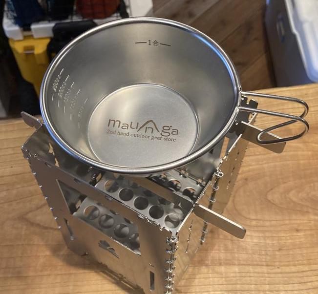 ブッシュボックス　BushBox XL ステンレス　未使用 ブッシュクラフト エッセンシャルズ アウトドアストーブ