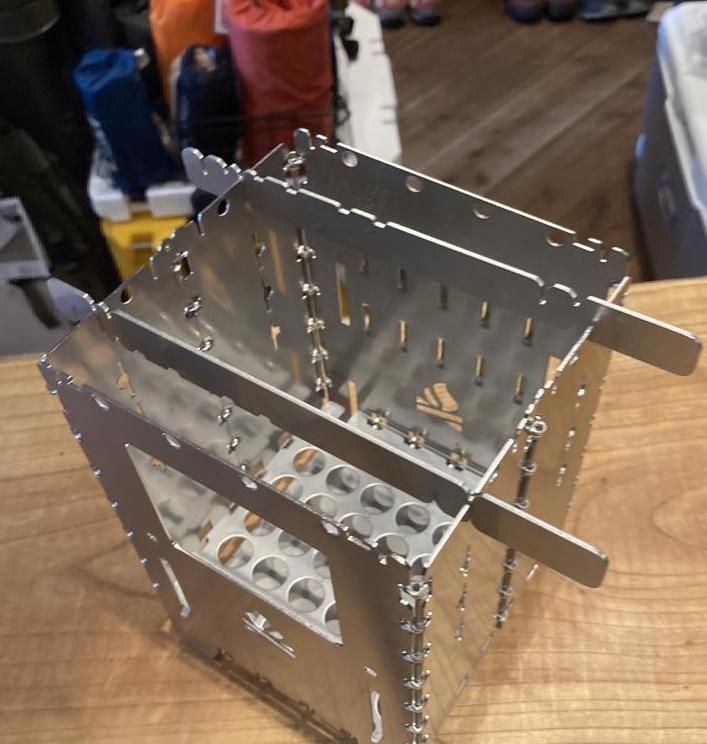 ブッシュボックス　BushBox XL ステンレス　未使用 アウトドアクッカー BushBox/ブッシュボックス XL ステンレス製