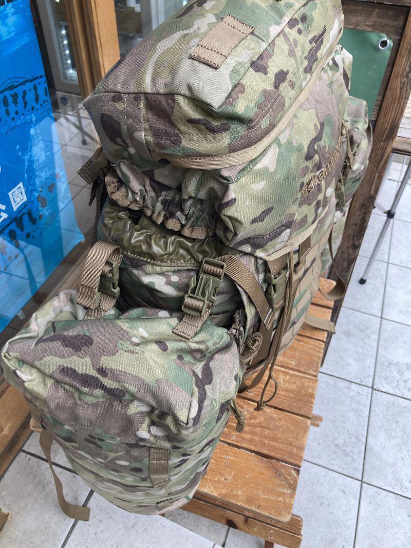 karrimor SF カリマースペシャルフォース＞Predator Patrol 45 + PLCE side pockets (pair) プレデター  パトロール 45 + PLCEサイドポケット（ペア） - 中古アウトドア用品・中古登山用品 買取・販売専門店 : maunga (マウンガ)