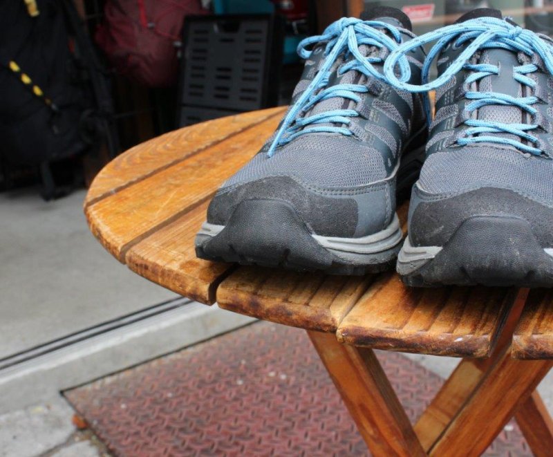 割引購入 モンベル トレールウォーカー 24.5cm グレー 登山靴 montbell