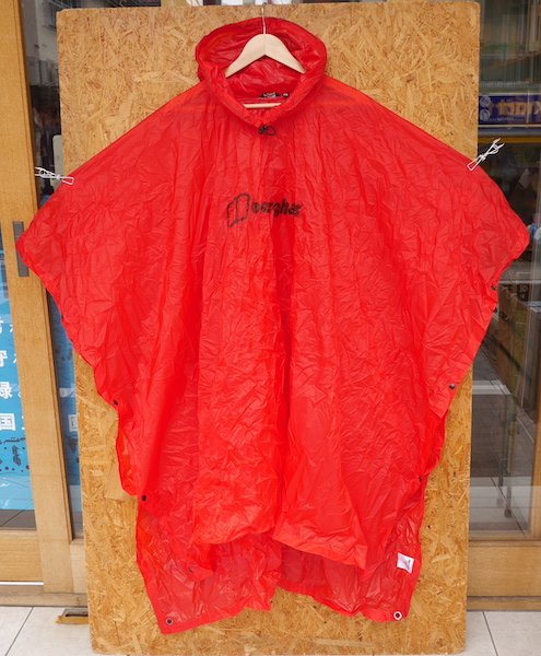 berghaus バーグハウス＞ LIGHTWEIGHT PONCHO ライトウエイト ポンチョ