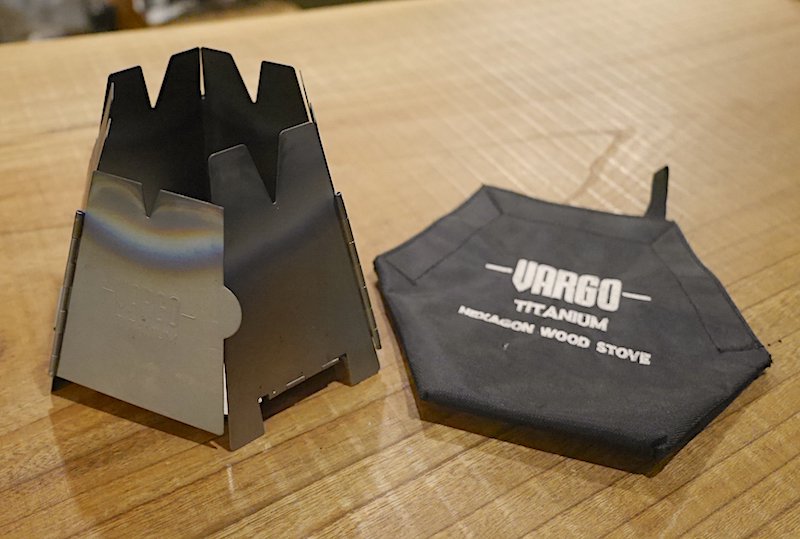 VARGO バーゴ＞ Titanium Hexagon Wood Stove チタニウムヘキサゴン