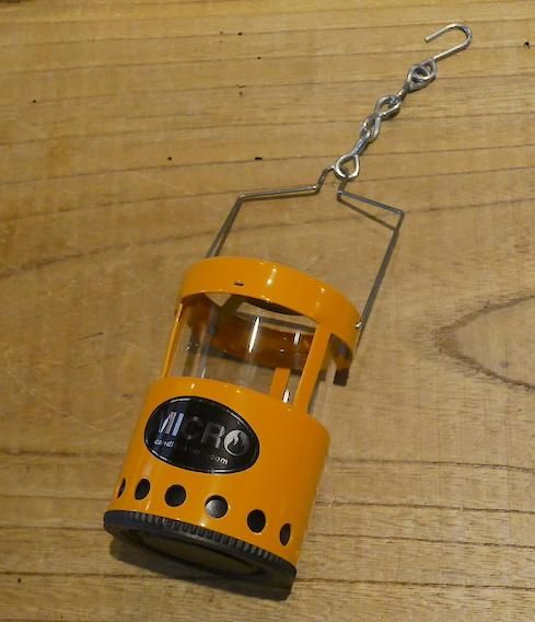 【廃盤】UCOユーコ　マイクロランタン　オレンジ 美品 UCO ユーコ マイクロキャンドル ランタン 廃盤 ビンテージ
