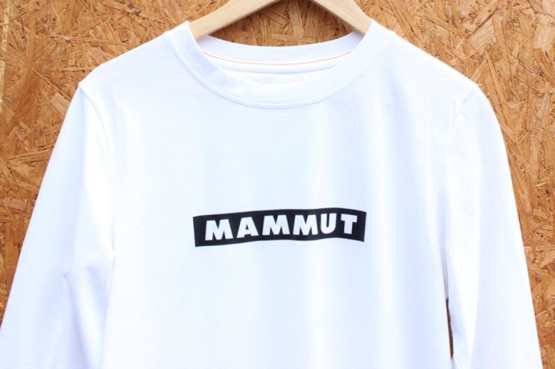 MAMMUT マムート＞ QD Logo Print Longsleeve T-shirts AF Men キュー