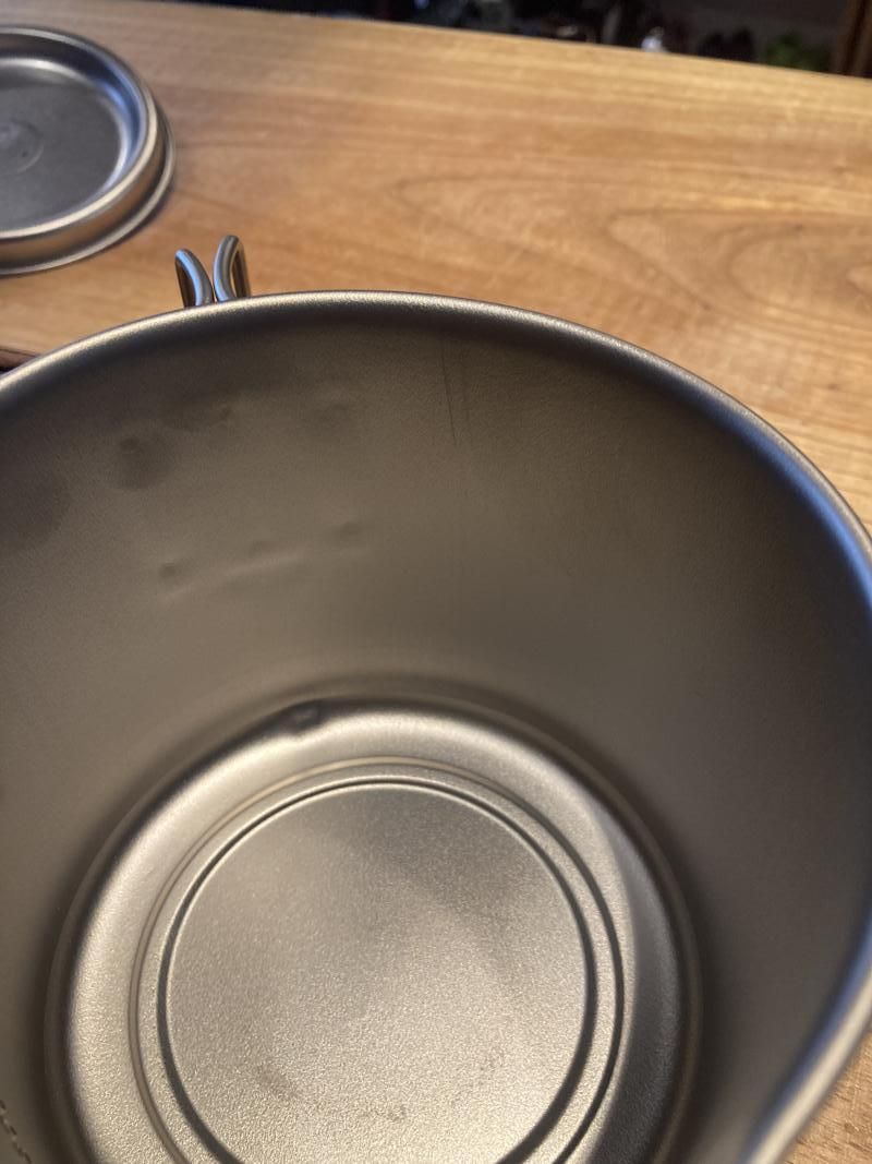 EVERNEW エバニュー＞ Ti Mug pot 900 チタンマグポット900