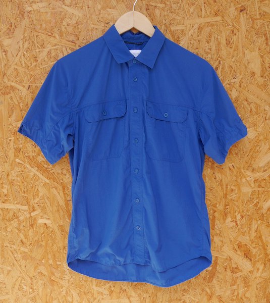 THE NORTH FACE ノースフェイス＞ S/S Tech Indigo Shirt ショートスリーブテックインディゴ シャツ  【クリックポスト便】対応| 中古アウトドア用品・中古登山用品 買取・販売専門店 : maunga (マウンガ)