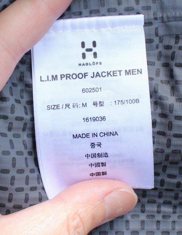 Haglofs ホグロフス＞ L.I.M PROOF JACKET リムプルーフジャケット