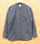 ＜atelierBluebottle　アトリエブルーボトル＞　Neo Wool Shirt　ネオウールシャツ -Bの商品画像