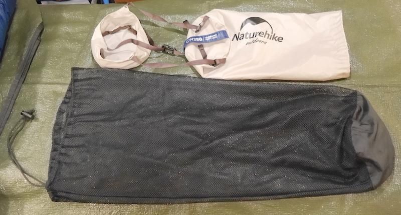 キャンプ道具 『ダウンシュラフ Naturehike CW280』～夏の