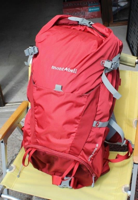 ＜mont-bell　モンベル＞　KITRA PACK 30 W's　キトラパック30ウィメンズ | 中古アウトドア用品・中古登山用品  買取・販売専門店 : maunga (マウンガ)