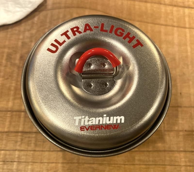 EVERNEW エバニュー＞ Ti U.L. Deep pot 640 チタンULディープ