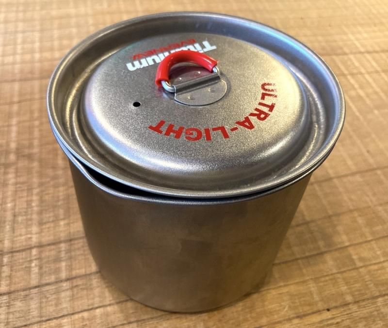 EVERNEW エバニュー＞ Ti Mug pot 900 チタンマグポット900