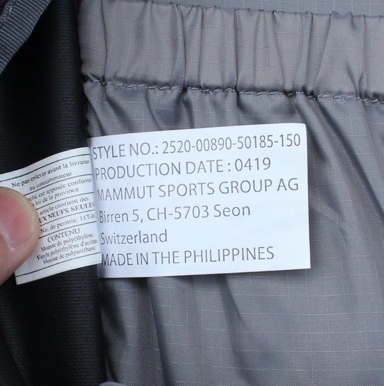 MAMMUT マムート＞ Trea Spine 50 トレアスパイン50 | 中古