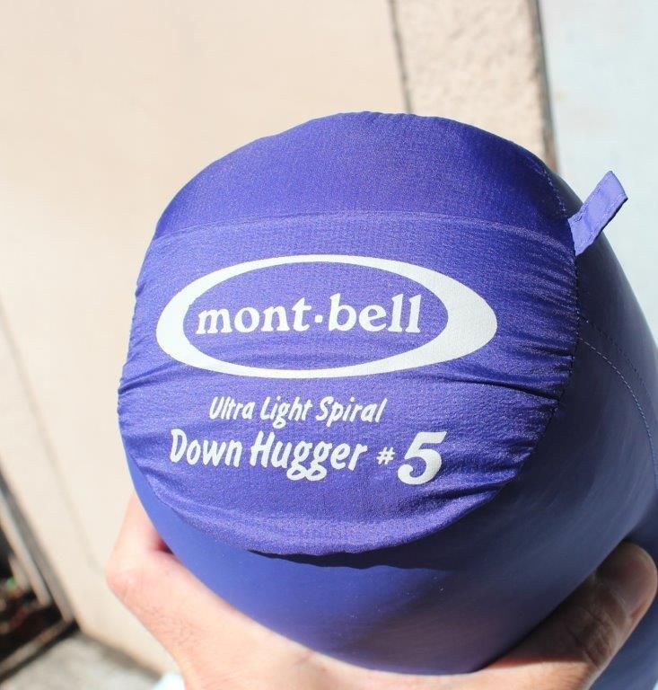 モンベル　UL.スパイラル ダウンハガー #5　旧商品 mont-bell モンベル＞ UL Spiral Down Hugger #5 U.L.スパイラル