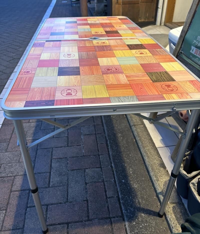 Coleman ナチュラルモザイクリビングテーブル/120プラス Coleman コールマン ナチュラルモザイク リビングテーブル 120プラス