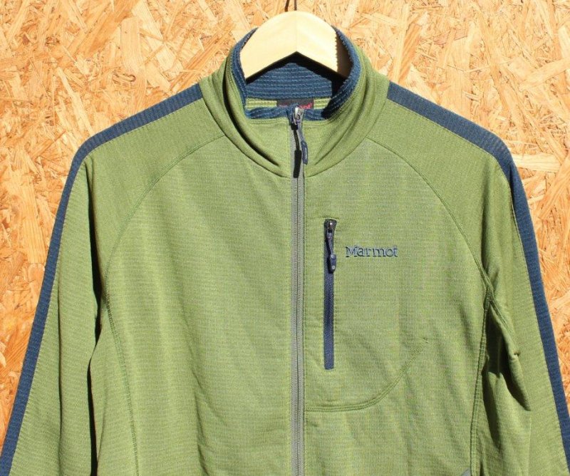 Marmot マーモット＞ Polartec Power Grid Track Jacket ポーラテックパワーグリッドトラックジャケット |  中古アウトドア用品・中古登山用品 買取・販売専門店 : maunga (マウンガ)