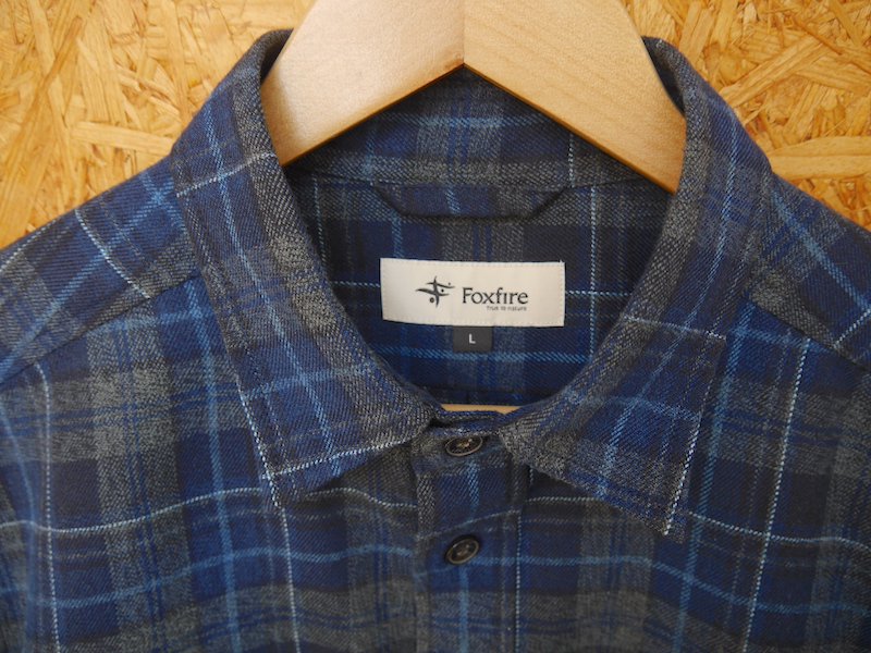 Foxfire フォックスファイヤー＞ TS Melange Check Shirt TSメランジ