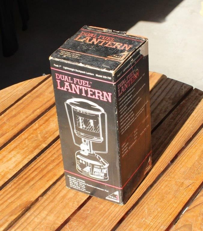 PEAK1 デュアル燃料ランタン モデル229 Coleman Peak1 MODEL 229