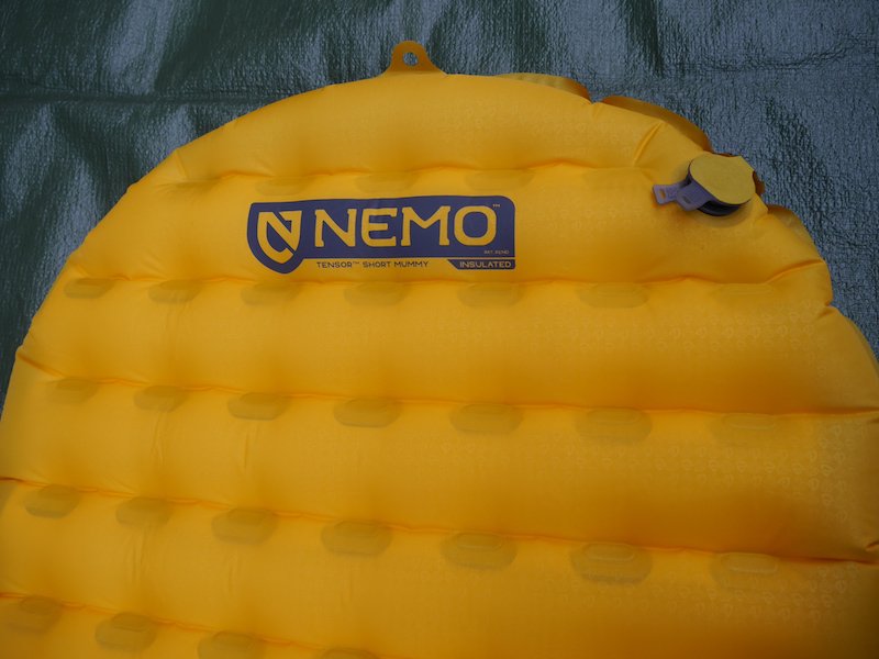 NEMO テンサーインシュレーテッド ショートマミー R 値3.5 - 寝袋