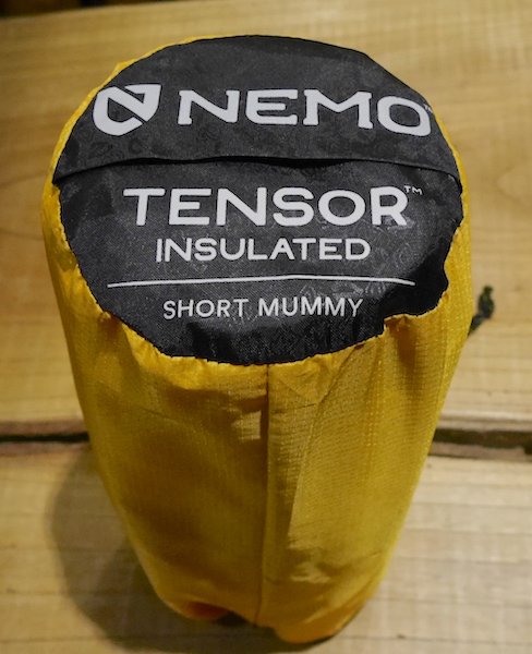 NEMO ニーモ＞ TENSOR INSULATED SHORT MUMMY テンサーイン