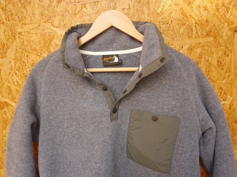 ROKX ロックス＞ CLASSIC 200 FLEECE SNAP TOP クラシック200フリース