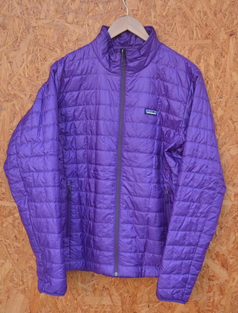 patagonia ナノパフジャケット　Mサイズ キッズ ナノパフ ブリックキルトジャケット(BLK) パタゴニア