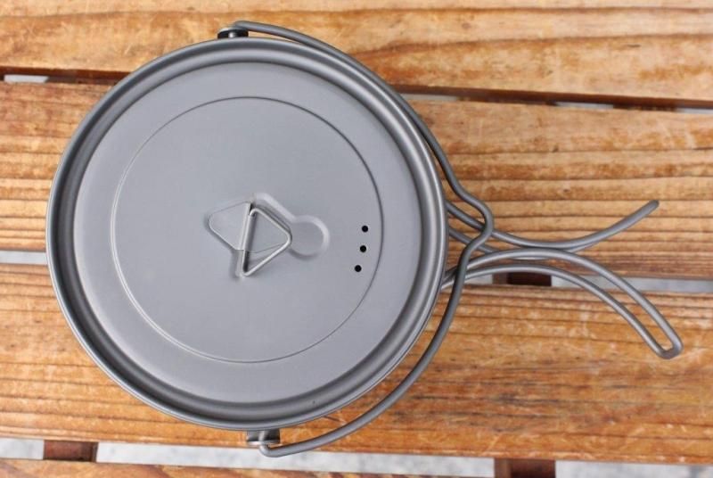TOAKS トークス＞ Titanium Pot 1100ml With Bail Handle
