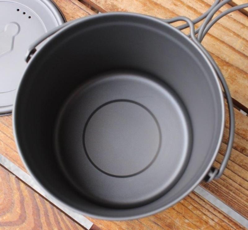 TOAKS トークス＞ Titanium Pot 1100ml With Bail Handle