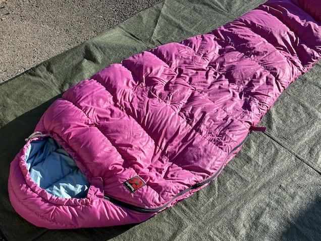 Tianshan（天山） ダウンシュラフ 寝袋 ピンク テンシャン 美品 Tianshan（天山） ダウンシュラフ 寝袋 ピンク テンシャン 美品