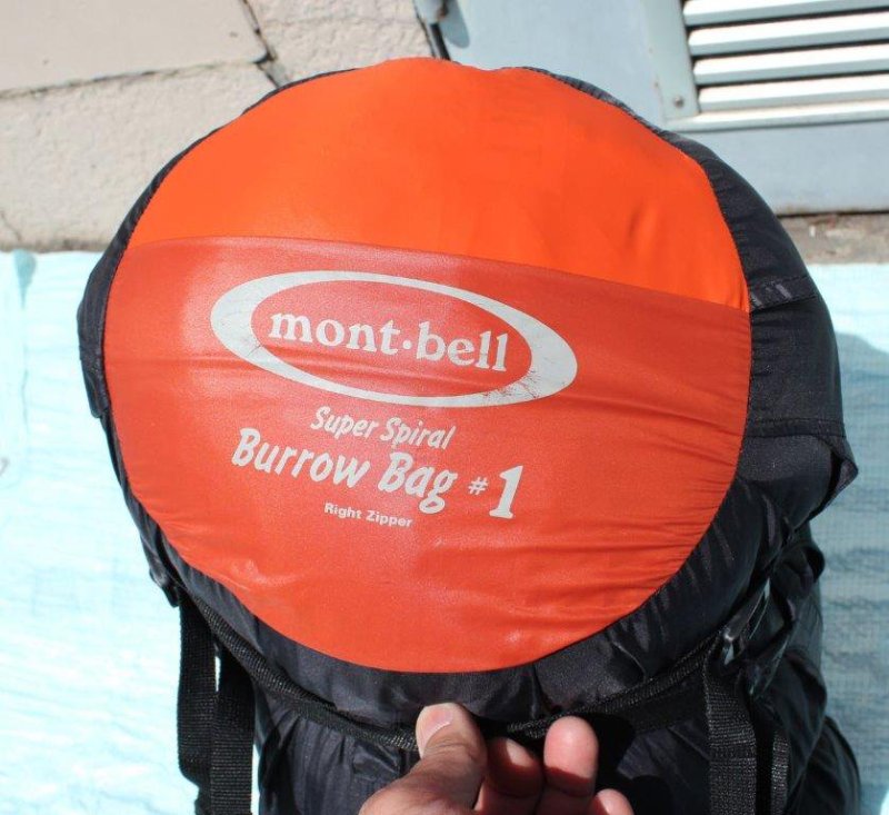 mont-bell モンベル＞ Super Spiral Burow Bag #1 スーパースパイラルバロウバッグ#1 |  中古アウトドア用品・中古登山用品 買取・販売専門店 : maunga (マウンガ)