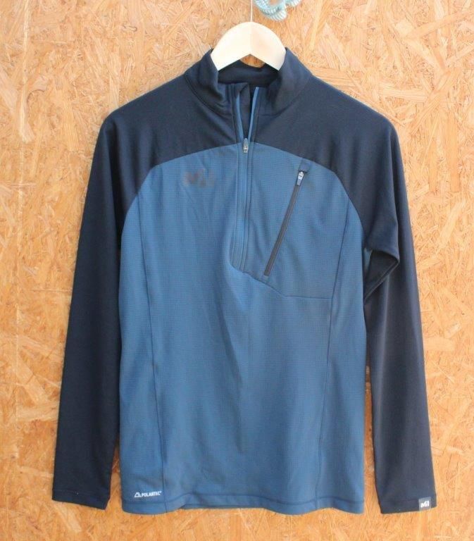 MILLET ミレー＞ MORPHO ZIP LS モルフォジップロングスリーブ