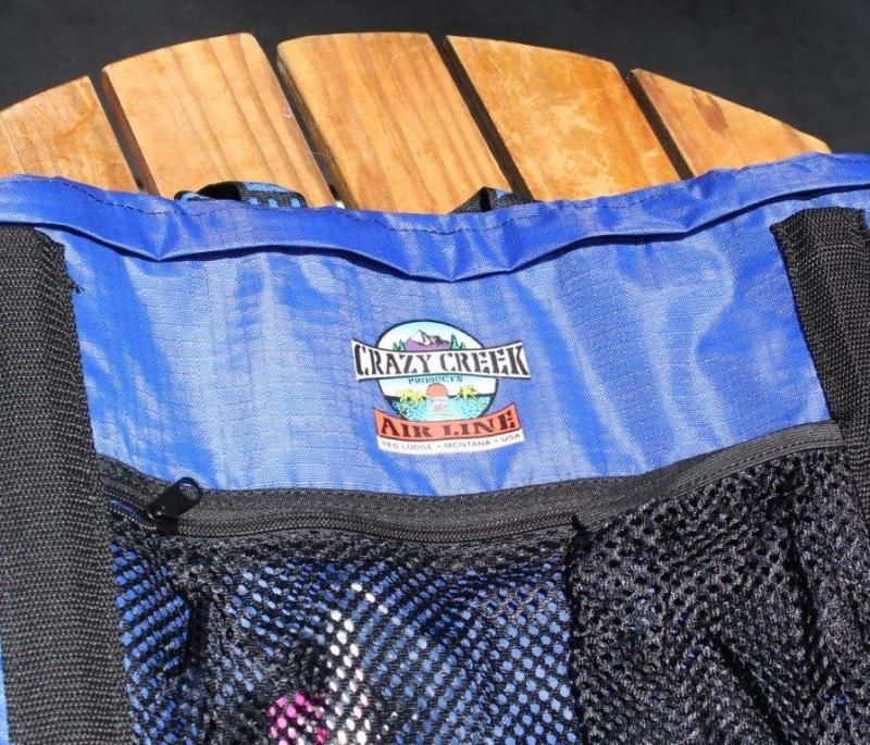 Crazy Creek Air Chair エアチェア　中古 クレイジークリーク エアチェアプラス コンパクト 折りたたみ