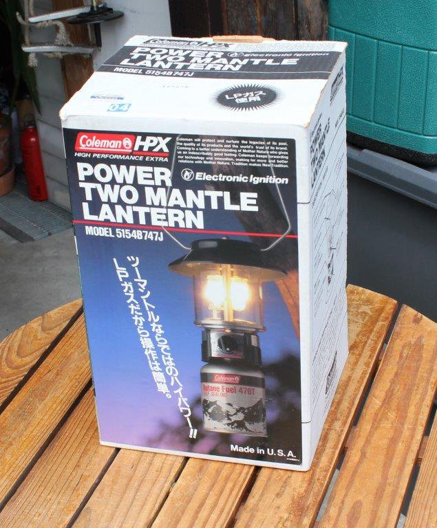 Coleman コールマン＞ Power Two Mantle Lantern パワーツーマントルランタン 5154B747J |  中古アウトドア用品・中古登山用品 買取・販売専門店 : maunga (マウンガ)