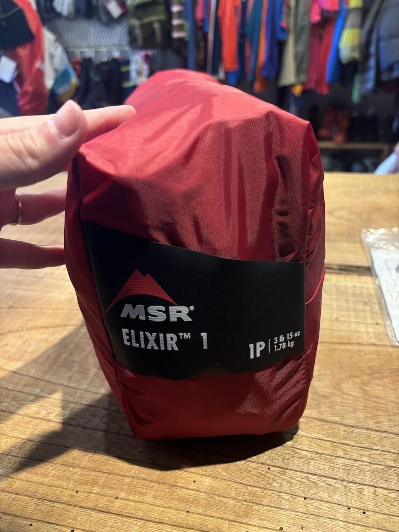 MSR Elixir1 エリクサー1（未使用、赤） MSR Elixir 1 BOZEMAN