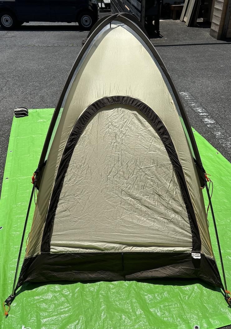 marco　ARAI TENT RIPEN AIR RAIZ１ The Ripen Air Raiz 1, a 4-season Tent for the Pacific