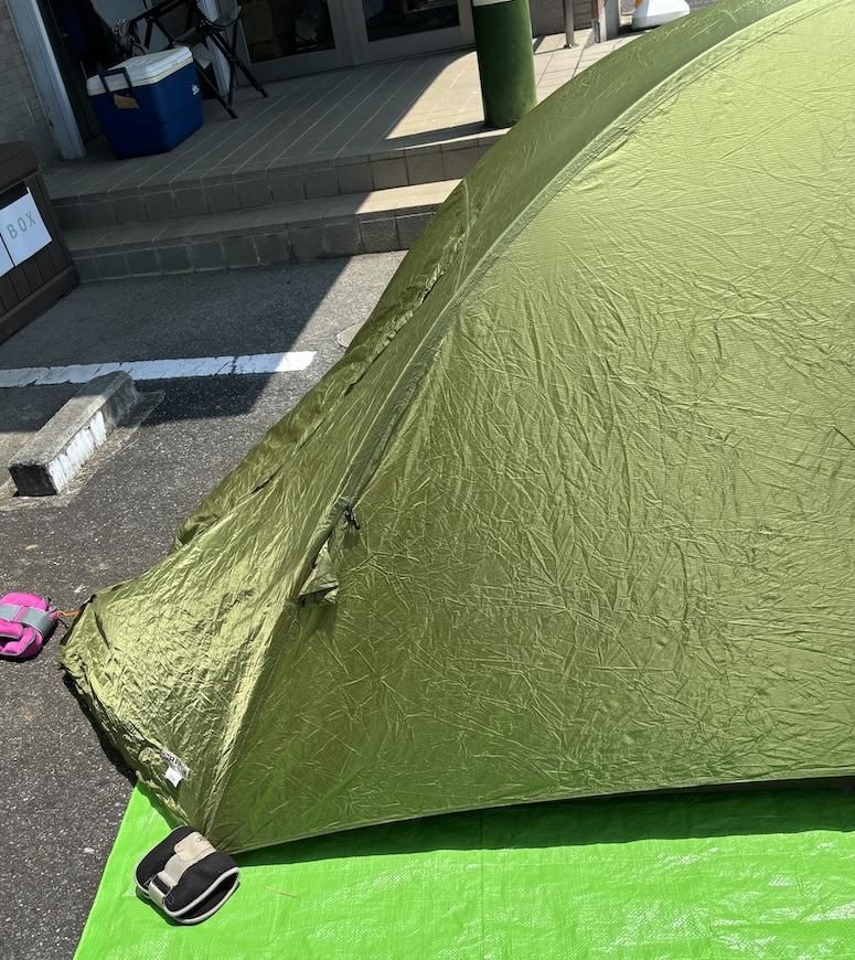 marco　ARAI TENT RIPEN AIR RAIZ１ The Ripen Air Raiz 1, a 4-season Tent for the Pacific