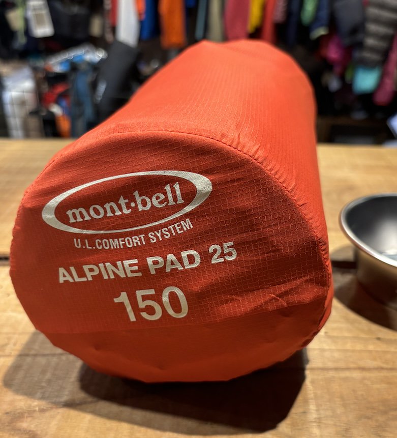 mont-bell モンベル＞ U.L.Comfort System Alpine Pad 25 150 U.L.コンフォートシステムアルパインパッド25  150 -181475500- | 中古アウトドア用品・中古登山用品 買取・販売専門店 : maunga (マウンガ)