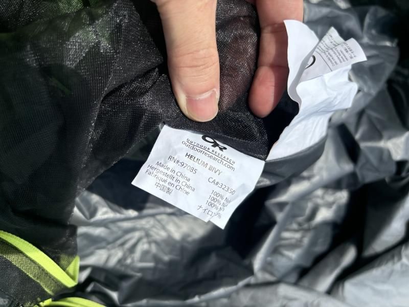OR-OUTDOOR RESEARCH アウトドアリサーチ＞ HELIUM BIVY