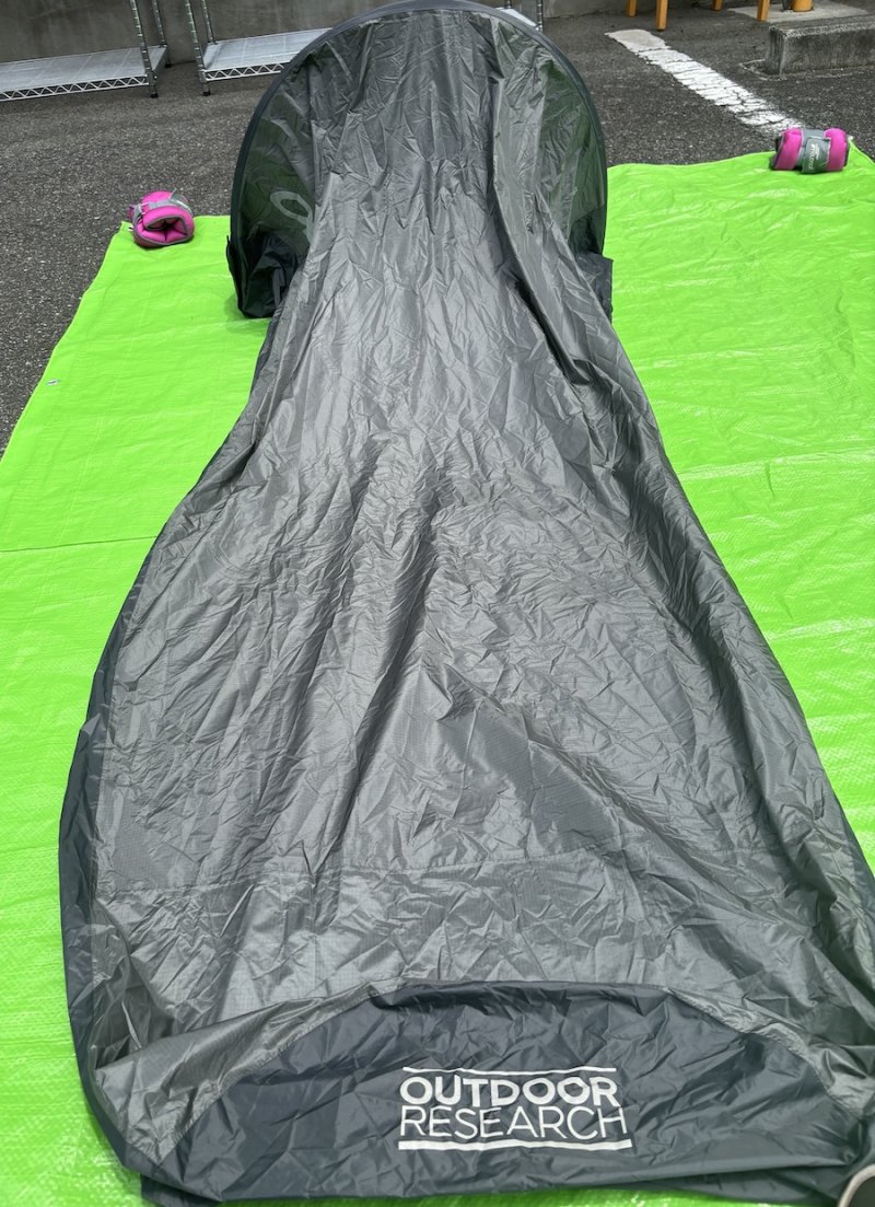 OR-OUTDOOR RESEARCH アウトドアリサーチ＞ HELIUM BIVY ヘリウムビビィ | 中古アウトドア用品・中古登山用品  買取・販売専門店 : maunga (マウンガ)