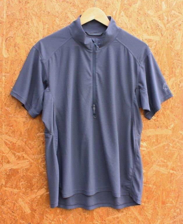 【stina】新品未使用M typew プリシャスフロスティーブルー Teton Bros. ティートンブロス＞ PPP Half Zip S/S PPPハーフ