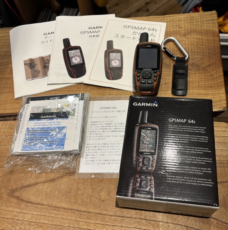 GARMIN ガーミン＞ GPSMAP 64S ROCKPITモデル | 中古アウトドア用品・中古登山用品 買取・販売専門店 : maunga  (マウンガ)