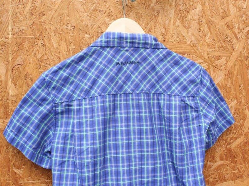 ほぼ新品 マムート アスコシャツ チェックシャツ クールビズ 速
