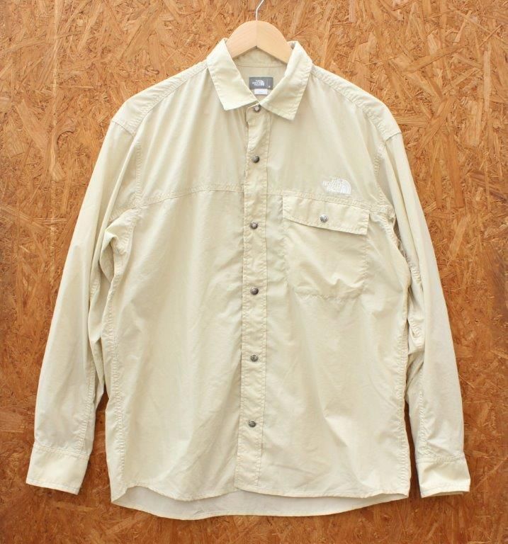 THE NORTH FACE ノースフェイス＞ L/S Nuptse Shirt ロング