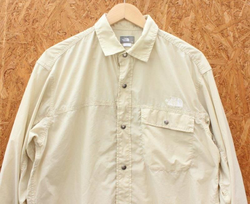 THE NORTH FACE ノースフェイス＞ L/S Nuptse Shirt ロング
