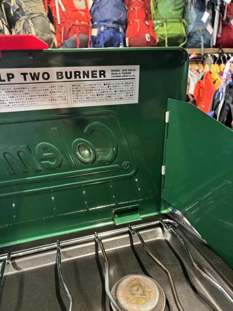 Coleman ツーバーナーコンロ 緑（Coleman コールマン