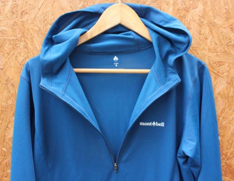 mont-bell モンベル＞ US クールハーフジップパーカ 【クリック
